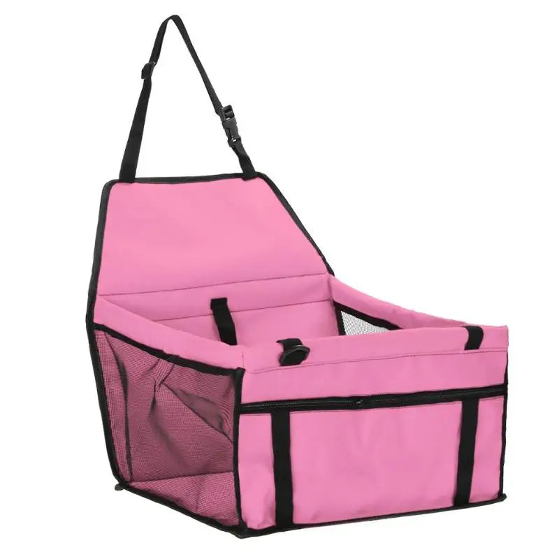 Waterproof Folding Pet Carrier Pad - Safe and Comfortable Dog and Cat Seat Bag for Car Travel