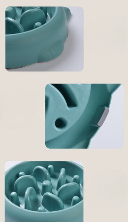 Slow Feeder Bowls for Dogs and Cats - Anti-Choking and Anti-Gulping Feeding Dish for Home Use