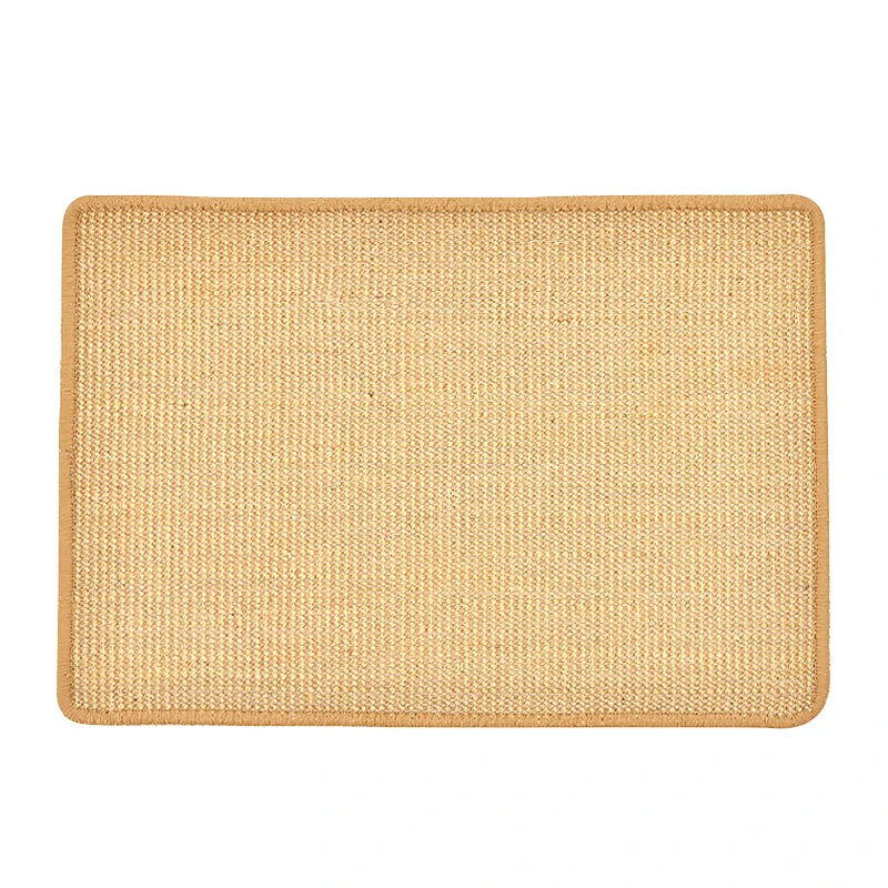 Sisal Cat Scratching Mat - Furniture Protector for Cats and Kittens