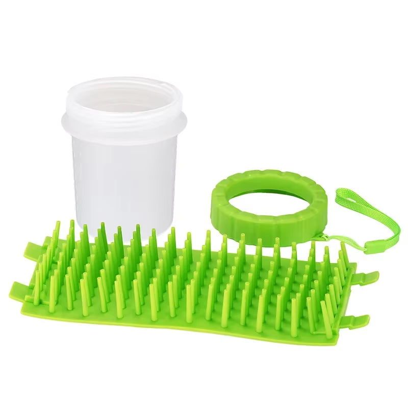 Portable Soft Silicone Pet Cleaning Cup for Quick and Easy Cat Paw Cleaning