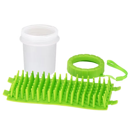 Portable Soft Silicone Pet Cleaning Cup for Quick and Easy Cat Paw Cleaning