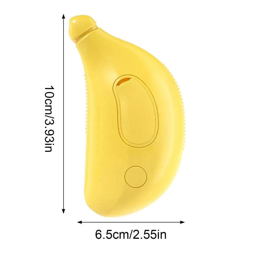 Electric Pet Grooming Steam Brush - 3-in-1 Water Spray Comb for Cats and Dogs, USB Rechargeable