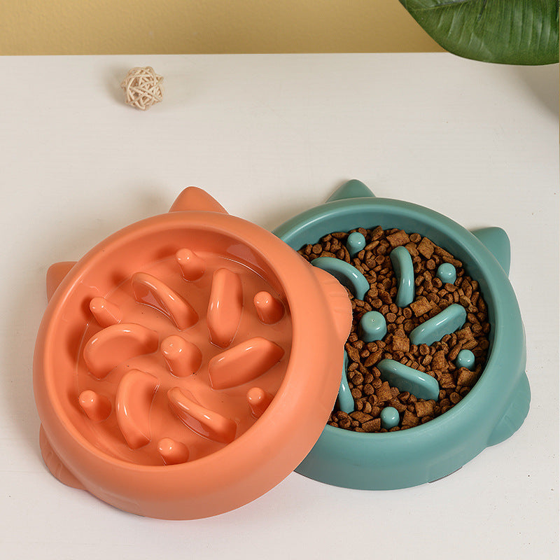 Slow Feeder Bowls for Dogs and Cats - Anti-Choking and Anti-Gulping Feeding Dish for Home Use