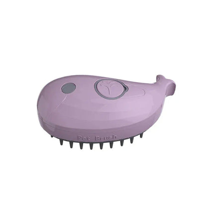 Electric Pet Grooming Steam Brush - 3-in-1 Water Spray Comb for Cats and Dogs, USB Rechargeable