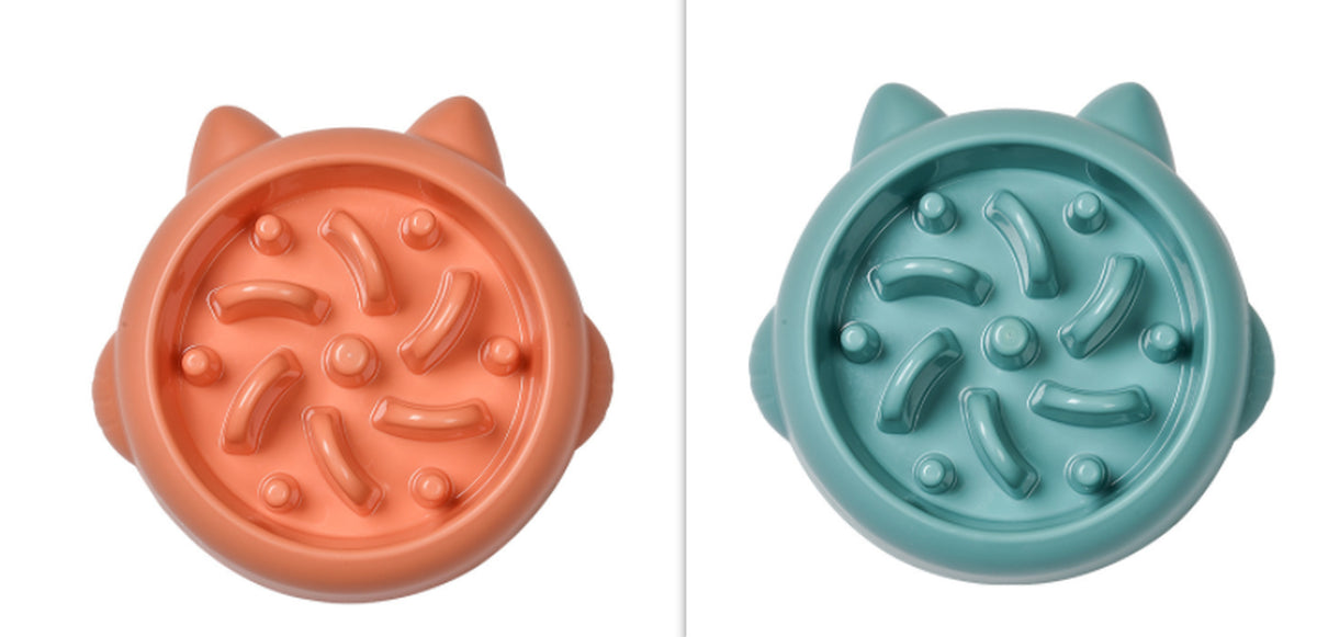 Slow Feeder Bowls for Dogs and Cats - Anti-Choking and Anti-Gulping Feeding Dish for Home Use