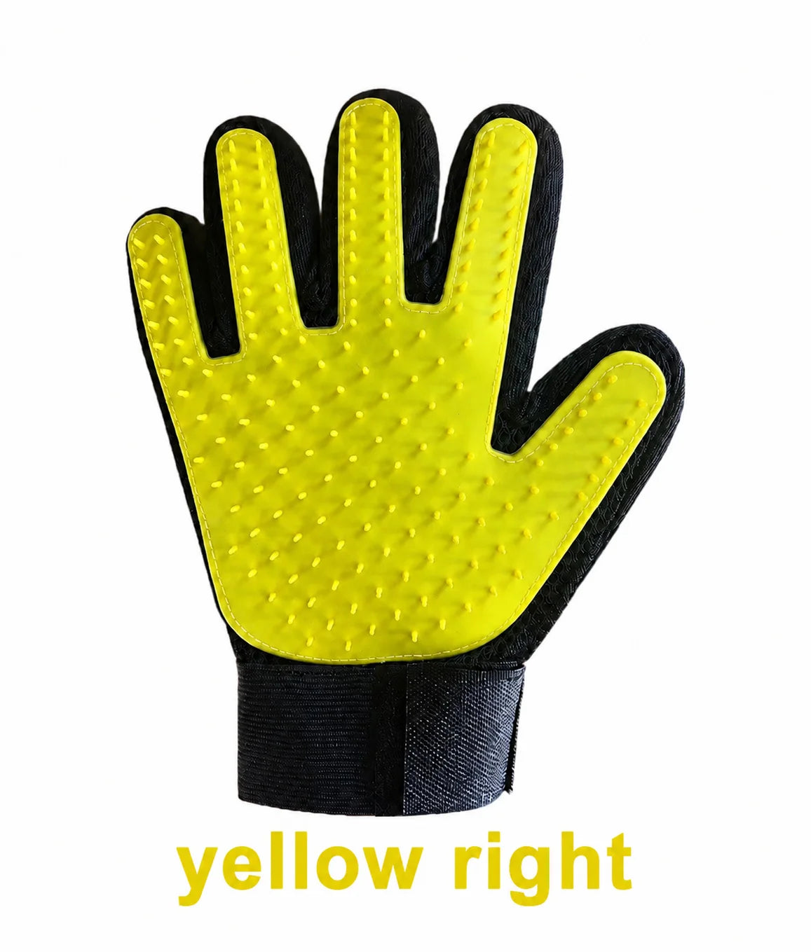 Pet Grooming Glove for Dogs and Cats - Deshedding Hair Remover and Massage Brush for Effective Cleaning and Care