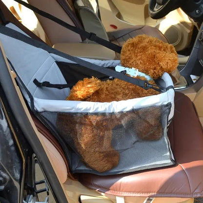 Waterproof Folding Pet Carrier Pad - Safe and Comfortable Dog and Cat Seat Bag for Car Travel