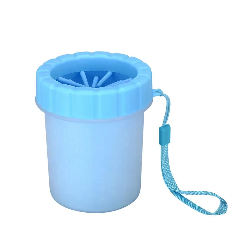 Portable Soft Silicone Pet Cleaning Cup for Quick and Easy Cat Paw Cleaning