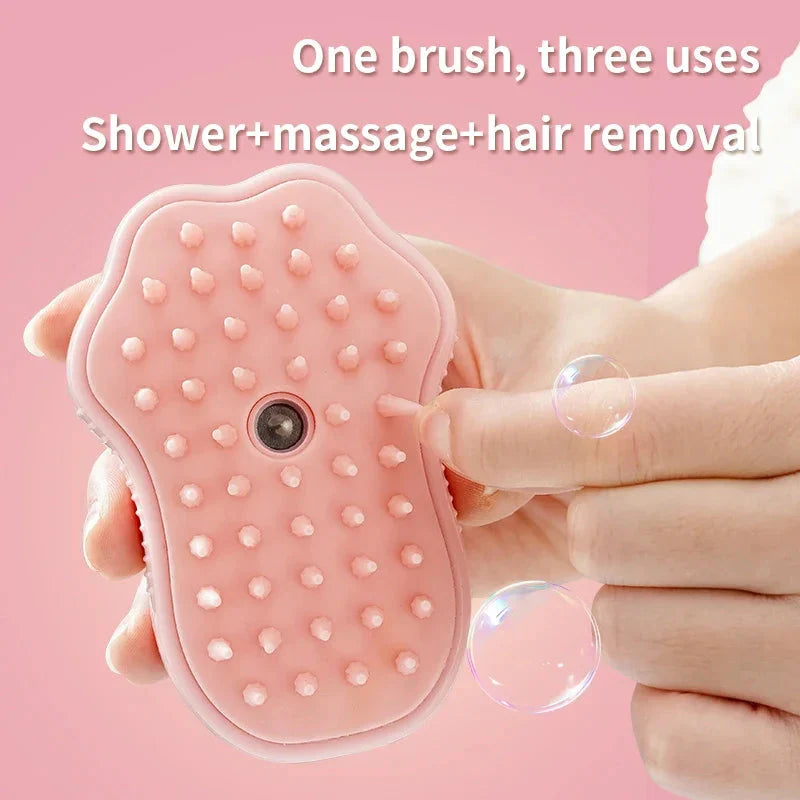 Electric Pet Grooming Steam Brush - 3-in-1 Water Spray Comb for Cats and Dogs, USB Rechargeable