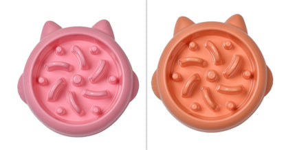 Slow Feeder Bowls for Dogs and Cats - Anti-Choking and Anti-Gulping Feeding Dish for Home Use