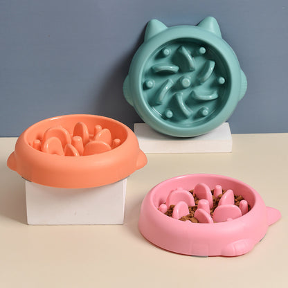 Slow Feeder Bowls for Dogs and Cats - Anti-Choking and Anti-Gulping Feeding Dish for Home Use