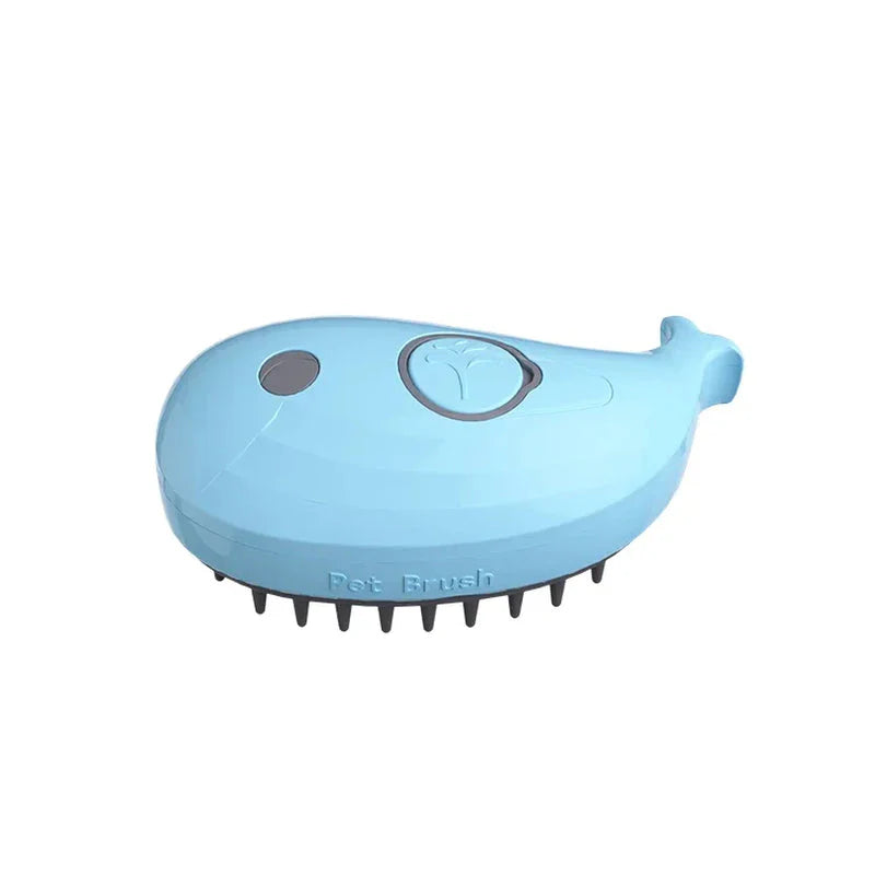 Electric Pet Grooming Steam Brush - 3-in-1 Water Spray Comb for Cats and Dogs, USB Rechargeable