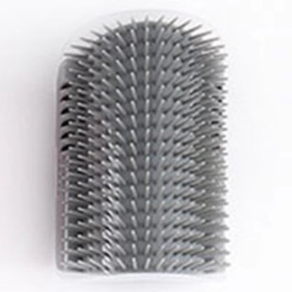 Cat Corner Scrubber Massager and Scratching Brush - Pet Grooming Supplies