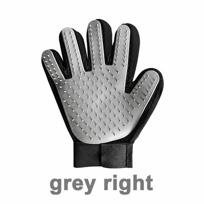Pet Grooming Glove for Dogs and Cats - Deshedding Hair Remover and Massage Brush for Effective Cleaning and Care