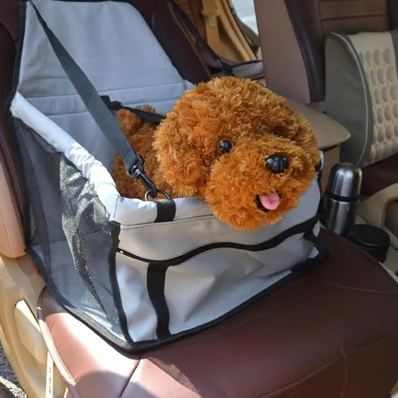 Waterproof Folding Pet Carrier Pad - Safe and Comfortable Dog and Cat Seat Bag for Car Travel