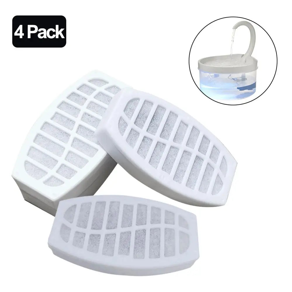 2L LED Blue Light USB-Powered Automatic Pet Water Fountain with Filtration System for Cats and Dogs